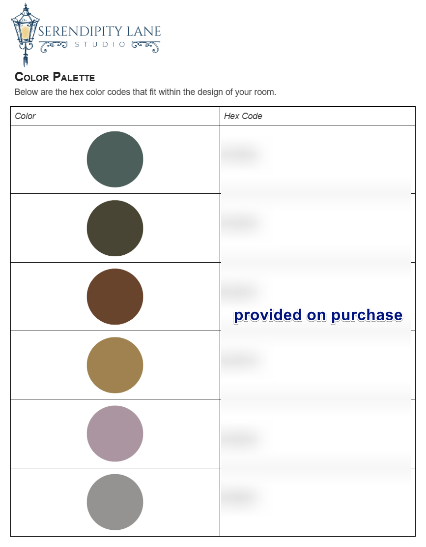 Art Deco Warm Dramatic Living Room Design Board