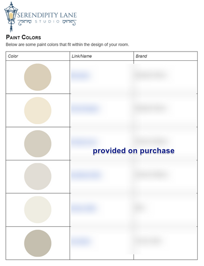 Art Deco Warm Dramatic Living Room Design Board