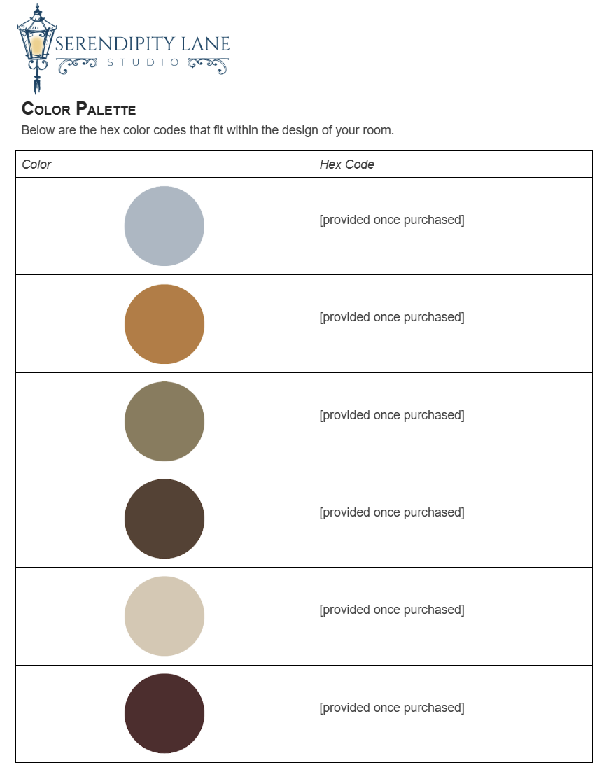 Charming Whimsical Traditional Kid's Bedroom Design Board