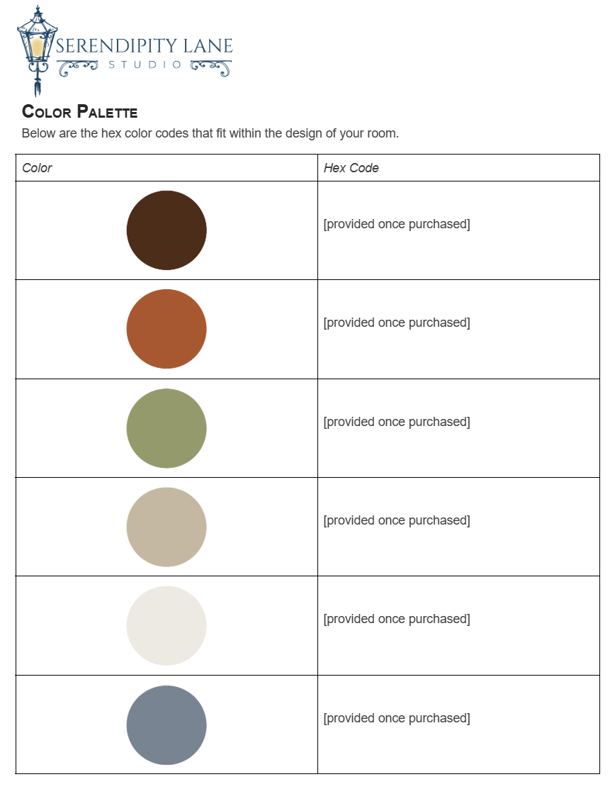 Contemporary Airy Elevated Living Room Design Board