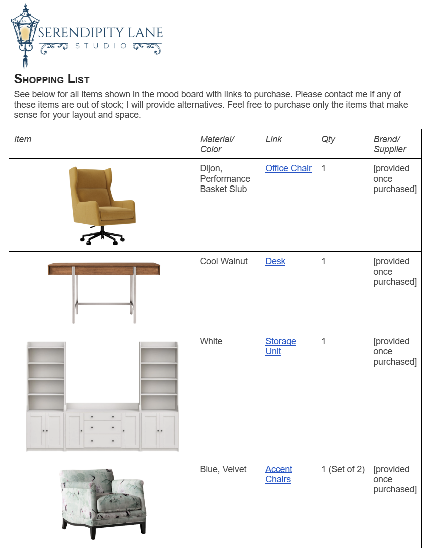 Warm Eclectic Pink Office Design Board