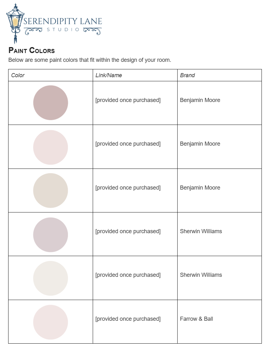 Warm Eclectic Pink Office Design Board